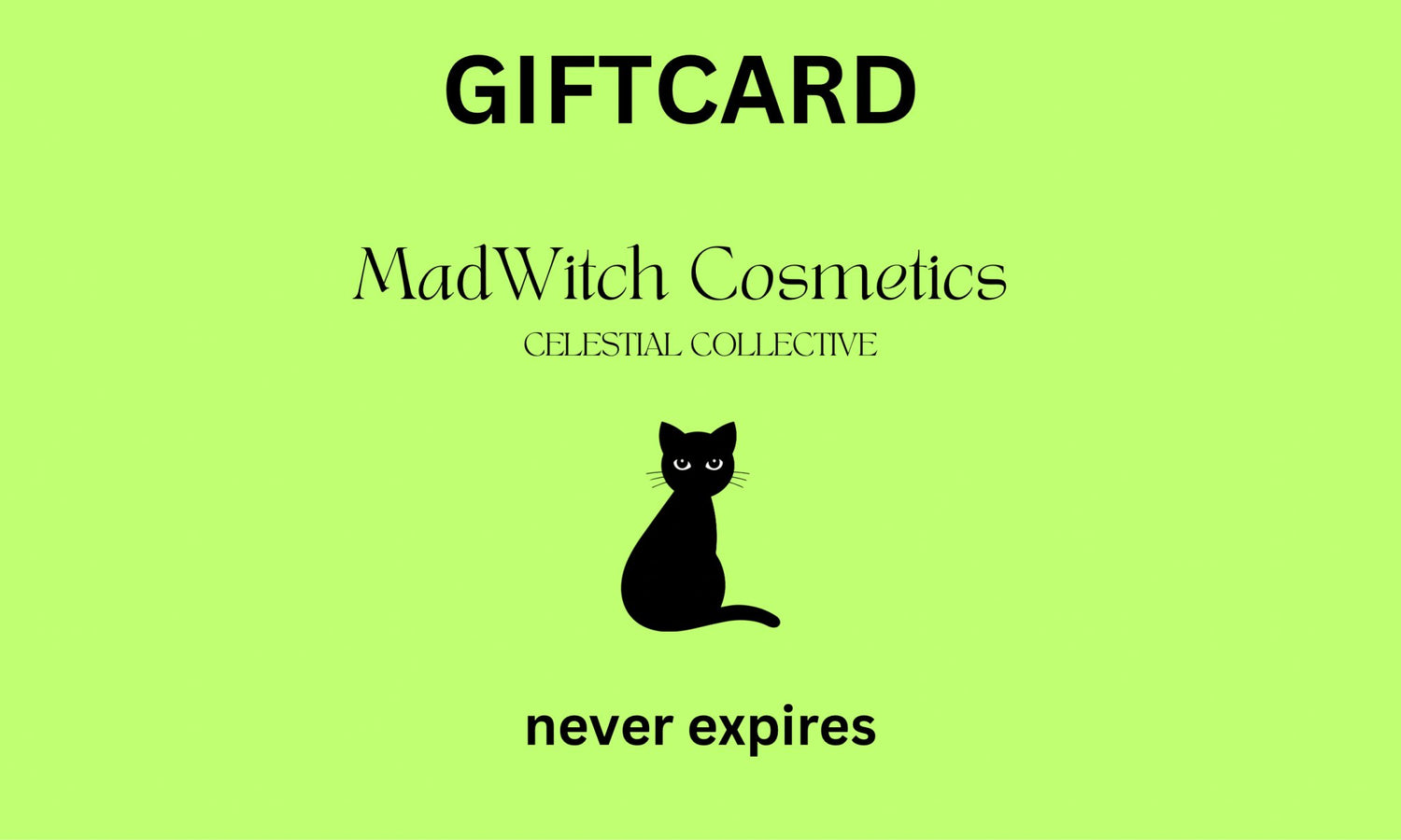 gift cards - MadWitch Cosmetics