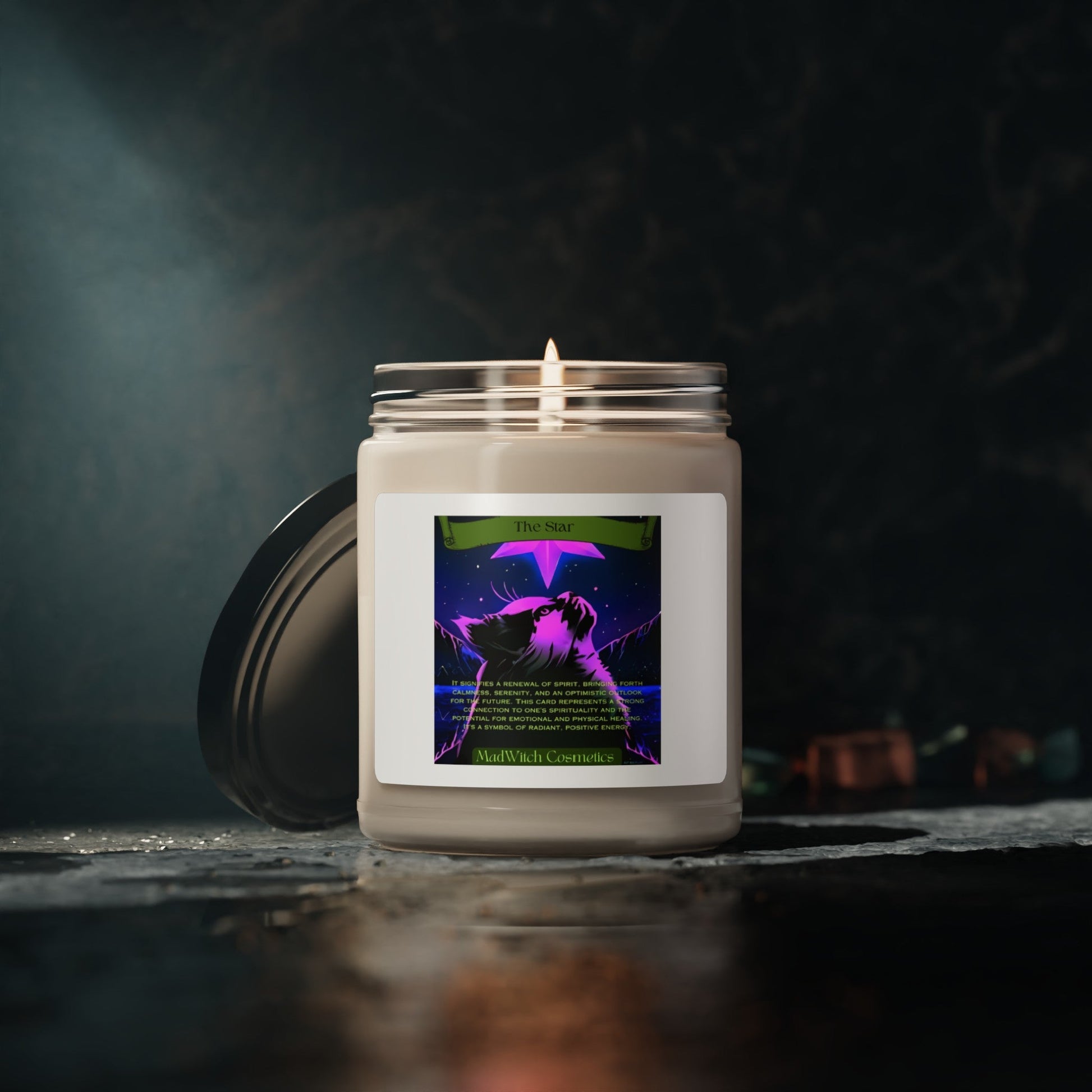 Scented Soy Candle, 9oz - MadWitch Cosmetics