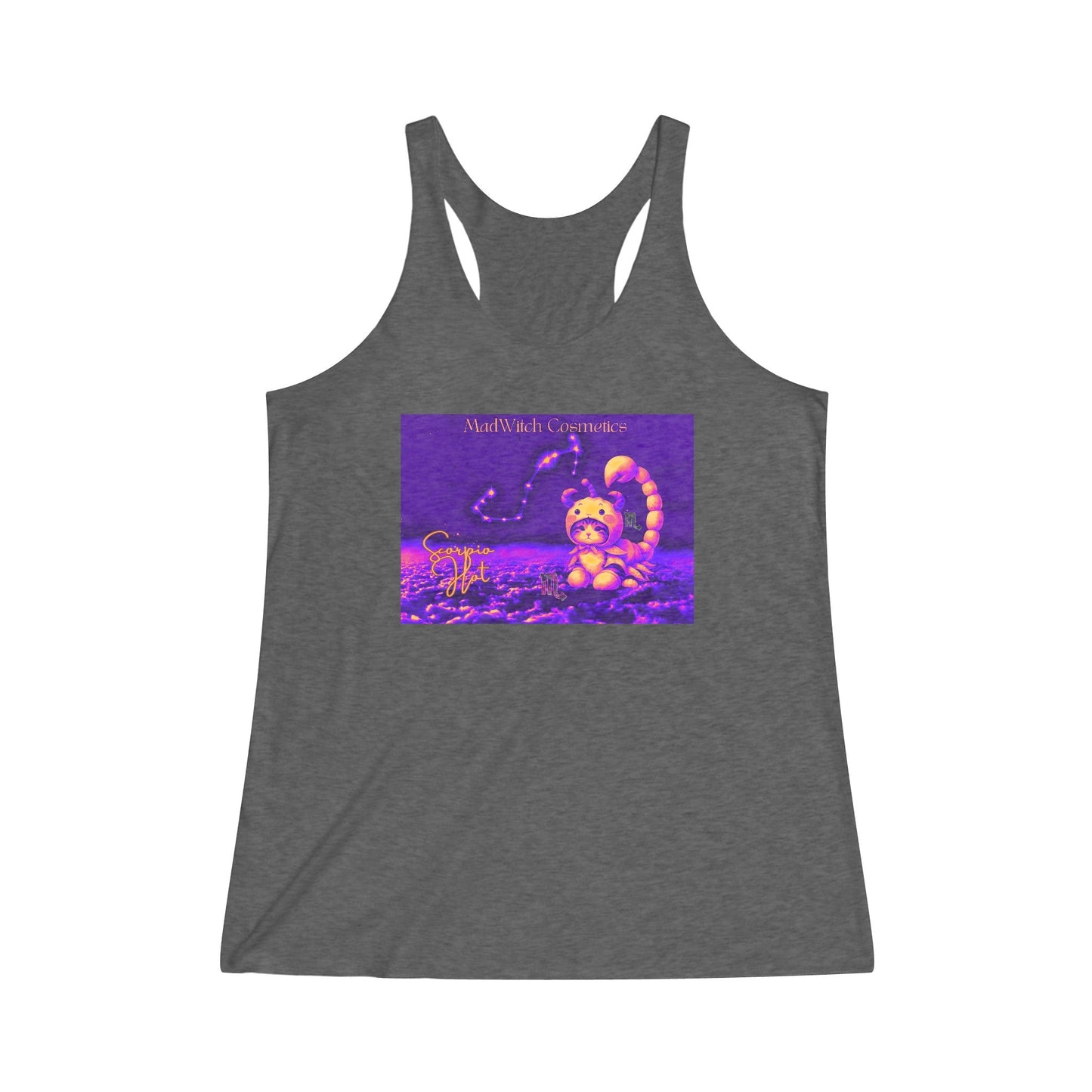 Women's Tri - Blend Racerback Tank - MadWitch Cosmetics